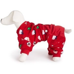 Family Matching Santa & Friends Pet Pajamas NWT!